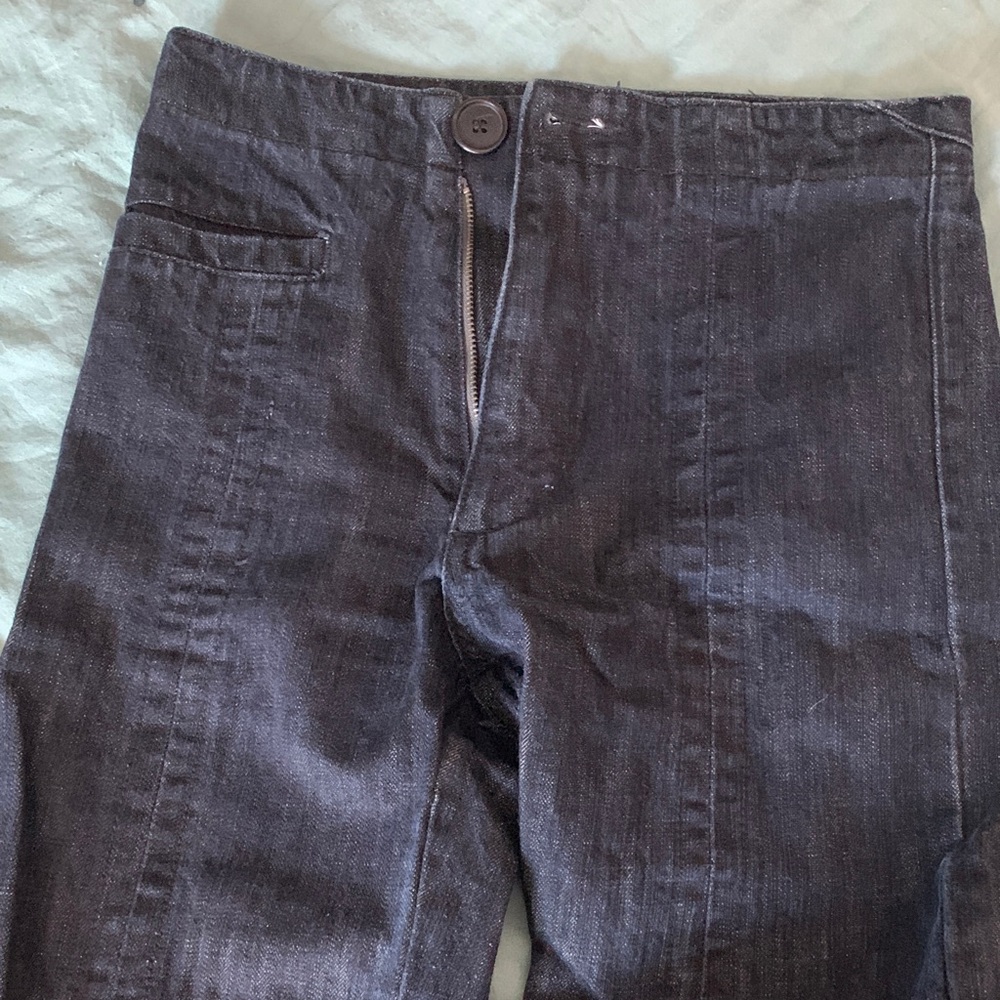 Grey Ant VTG dark denim high rise wide leg jeans